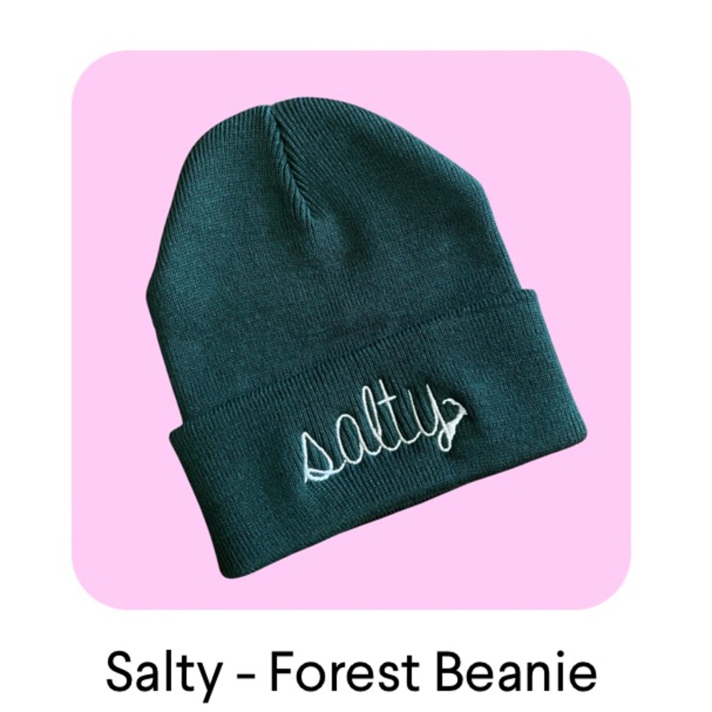 ARTichoke "Salty" beanie from Cape Cod